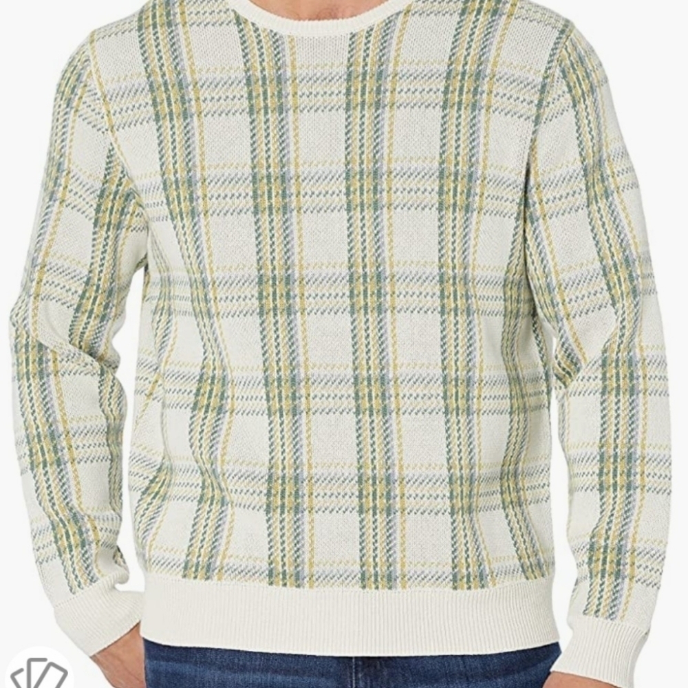 NWT Goodthreads Soft Cotton Crewneck Sweater Large/Tall - Picture 2 of 4